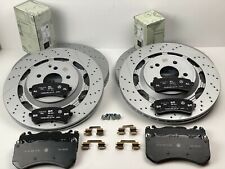 Mercedes Benz S63 & S65 AMG Front & Rear Brake Pads & Rotors Set - Genuine picture