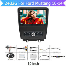 For 2010-2014 Ford Mustang Stereo Radio 10'' Android 11 Head Unit GPS Player USA picture