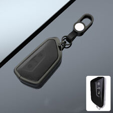Zinc Alloy Leather Car Smart Key Fob Case Cover For VW Golf GTI MK8 ID.4 202 -21 picture