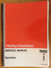 New Harley Davidson Sportster XL XLH XLCH 1959 to 1969 Service Manual FREE S&H picture