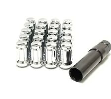  20PCS OR 16PCS CHROME TUNER LUG NUT + KEY| 12X1.5 | FOR FORD FOCUS 2000-2018 picture