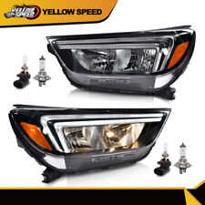 Fit For 2017-2022 Buick Encore Halogen Model LED DRL Headlights Headlamps Set  picture