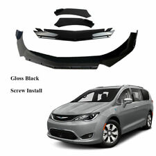Add-on Universal Front Bumper Lip Spoiler Fit for Chrysler Pacifica 2017-21 picture