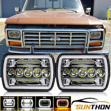 Pair For 1976-1986 Ford F150 F-150 Pickup 7x6 5x7