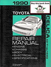 1990 Toyota Celica All-Trac/4WD Factory Shop Service Repair Maintenance Manual picture