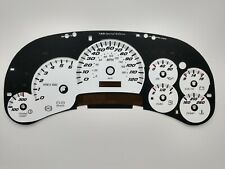 US Speedo Silverado SS Gauge Face Overlay GM Clusters 03-05 2500 Gas LED Edition picture