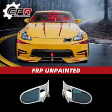 For Nissan 350Z Z33 03-08 (LHD) 2pcs Side Aero Rearview Mirror FRP Unpainted picture