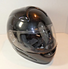 WOW World of Wonder Motorcycle Helmet Black Full Face Small DOT picture