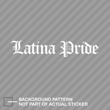 Latina Pride Sticker Decal Vinyl brown pride latino picture