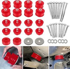 KF04060BK Body Mount Bushing Kit For Ford F250 F350 Super Duty 2/4WD 08-16(Red) picture