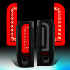FOR 1990-1997 FORD F150 F250 BRONCO 3D LED BAR TAIL LIGHT REAR BRAKE LAMP TINTED picture