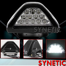 Universal F1 style 12-LED White Rear Tail Reverse Back-up Light Clear Lens picture