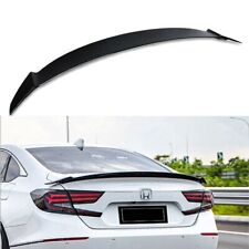 FIT 18-22 10TH GEN HONDA ACCORD YOFER PAINTED GLOSSY BLACK TRUNK LID SPOILER V3 picture