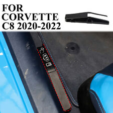 Carbon Fiber Forced Door Opening Switch Cover Trims for Chevrolet Corvette C8 picture