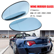 Pair Left+Right Blue Heated Wing Mirror Glass for BMW Z4 E85 2002–08 Z4 M Coupe picture