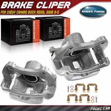 2Pcs Disc Brake Caliper w/ Bracket for Chevrolet Camaro 10-15 Front Left & Right picture