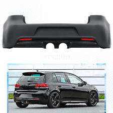 Rear Bumper Cover Kit R20 Style For Volkswagen VW Golf 6 MK6 2012 2013 picture
