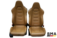McLaren MP4-12C Spider Natural Tan Leather Seats Left & Right Pair 2012 - 2014 picture