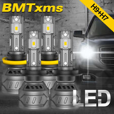 H9 H7 Headlight LED Bulbs High Low Beam White For Mazda RX-8 2004-2011 picture
