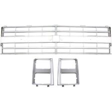 Grille Assembly Kit For 1985-1986 Chevrolet C10 Suburban Fits K5 Blazer picture