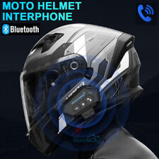 Bluetooth Helmet Headset Speaker Headphone Hands-free for Motorcycle Motorbike A picture