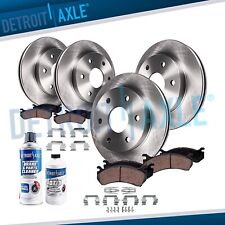 305mm Front 325mm Rear Disc Rotors Brake Pads for Chevy Trailblazer GMC Envoy picture