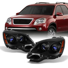 For 2007-2012 GMC Acadia Pair Halogen Headlights Headlamps Projector Left+Right picture