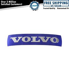OEM 31214625 Small Grille Badge Emblem Nameplate Blue 115mm x 28mm for Volvo New picture