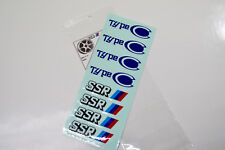 JAPAN MATERIAL SSR TYPE-C HIGH QUALITY REPLACEMENT DECAL STICKER #R040 picture