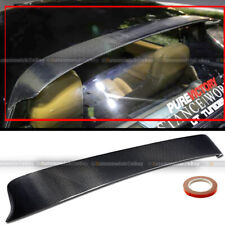 Fits 90-97 Mazda Miata Real Carbon Fiber Roof Spoiler Window Visor Vent Wing picture
