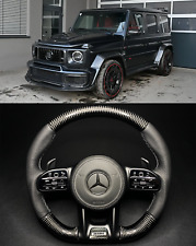 W463A Brabus Style Carbon Steering Wheel  Mercedes G Class G63 G550 G500 2018+ picture