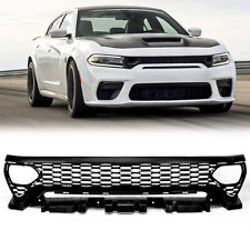 Black Front Upper Grill Grille Assembly For 2021 2022 2023 Dodge Charger SRT picture
