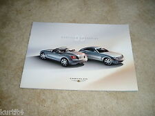 2005 Chrysler Crossfire SRT6 Limited sales brochure dealer literature picture