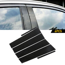 Carbon Fiber Pillar Post Door Trim Accessories PC For 2011-2021 Dodge Charger picture
