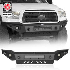 Offroad Front Bumper w/ 2x LED Light & Skid Plate for 2007-2013 Toyota Tundra picture