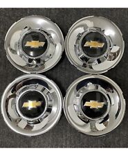 4PACKS Chrome Center Caps 9597347 Fits For Chevrolet Tahoe Silverado Avalanche picture