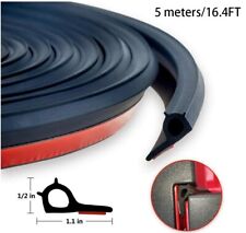 Universal Rubber Car Pickup Truck Bed Tailgate Weatherstrip Seal Strip Kit 16 Ft picture