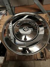 NOS 1984 1985 FORD SALEEN MUSTANG / 5.0L CHROME AIR CLEANER LID TOP 18” 305 Rust picture