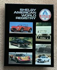 Shelby American World Registry 1997 book picture