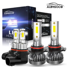 4Pcs LED Headlight High Low Beam Bulbs For Chrysler 300 2005-2010 6500K White picture