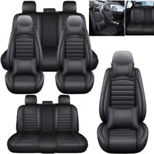For Toyota RAV4 Full Set Car 5 Seat Cover Luxury PU Leather Front Rear Cushion picture
