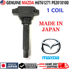 GENUINE MAZDA Ignition Coil For 2012-2019 Mazda 3 6 CX-3 5 9 MX-5 I4, H6T61271 picture
