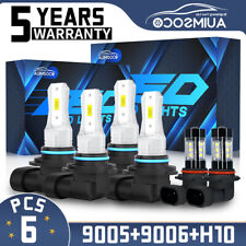 For 2002-2006 Chevy Avalanche 1500 Pickup 4-Door LED Headlight  Fog Light bulbs picture
