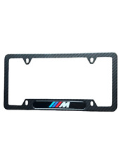 BMW M PERFORMANCE CARBON FIBER TAG PLATE COVER picture