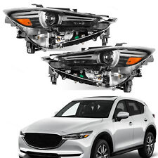 Pair LED Projector Headlights LH & RH W/ AFS Fit for 2017-21 Mazda CX5 CX-5 picture
