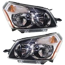 Pair Set of 2 Headlights Driving Head lights Headlamps  Driver & Passenger Side picture