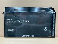 Mercedes-Benz Genuine AMG Black Slimline License Plate Frame NEW picture