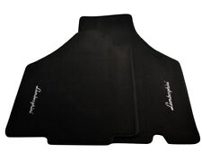 Floor Mats For Lamborghini Murcielago Black Tailored Carpets Set With Emblem LHD picture