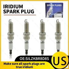 4pcs REAL IRIDIUM For BMW 228i 320i 328i 428i 528i X3 Z4 Spark Plugs SILZKBR8D8S picture