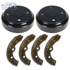 For 1995-up DS and Precedent Golf carts brake drums and brake shoe kit . picture